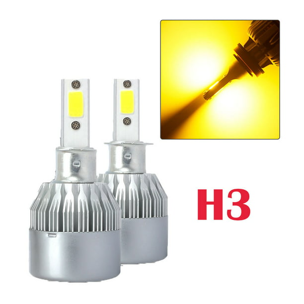100W Hi Power 3000K Yellow Xenon Headlight Bulb Set Main Dip Fog H7 H1 HB4 Kit